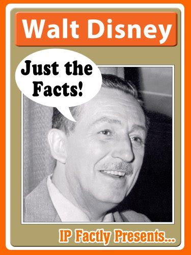 Discover The Book Walt Disney Just The Facts Biography For Kids By