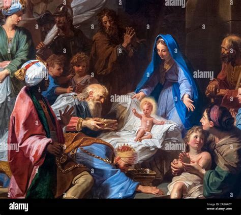 The Adoration Of The Magi By Jean Jouvenet 1649 1717 Oil On Canvas