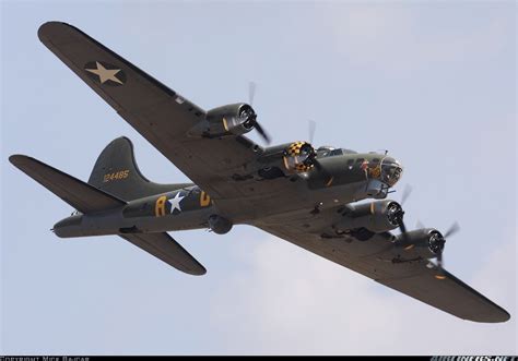 Boeing B 17g Flying Fortress 299p Aircraft Picture Duxford Egsu