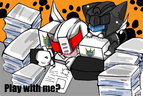 Prowl Jazz Kittyplay With Me By Bumblebeesam On Deviantart