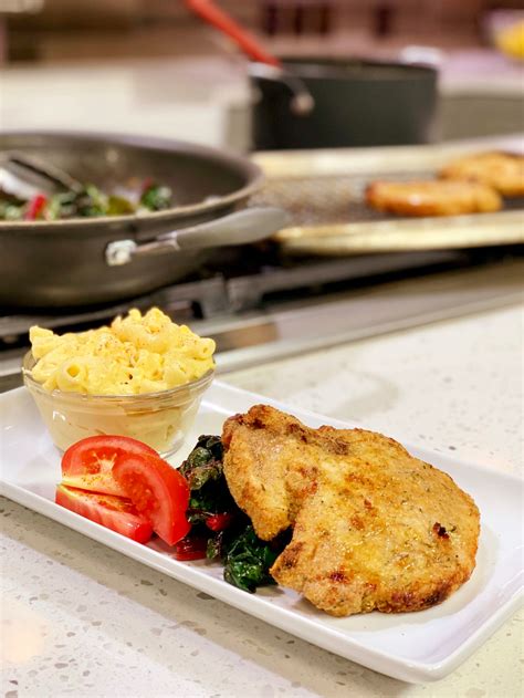 These crispy baked pork chops require few ingredients and are so tender and juicy! Ranch Baked Pork Chops - cooking with chef bryan | Recipe in 2020 | Baked pork, Cheesy macaroni ...