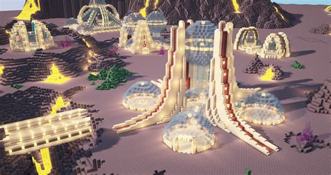Easy Minecraft Futuristic Base Full Tutorial How To Build A