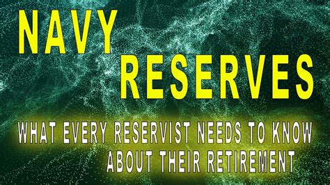 Navy Reserves Retirement Points Point Capture Explained Youtube