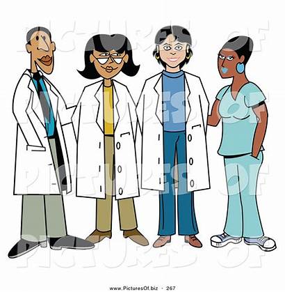 Doctor Doctors Clipart Female Diverse Male Vector