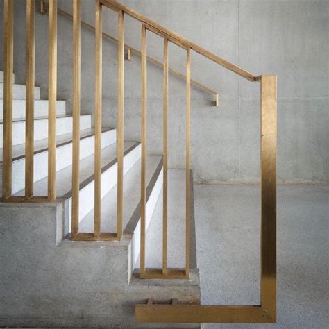 Copper Staircase Railing Detail David Chipperfield Architects Stair