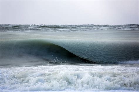 Nearly Frozen Waves Captured On Camera By Nantucket Photographer