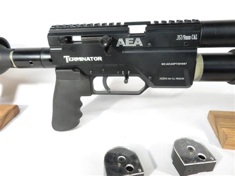 Used Aea Terminator Semi Auto Air Rifle 357 Baker Airguns
