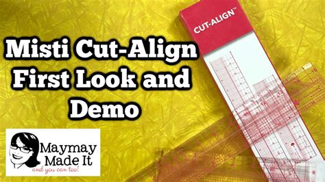 Misti Cut Align First Look And Demo Live The Crafter Show 328 Iarna Samp