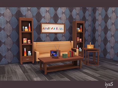 Sims 4 Ccs The Best Living Room By Soloriya