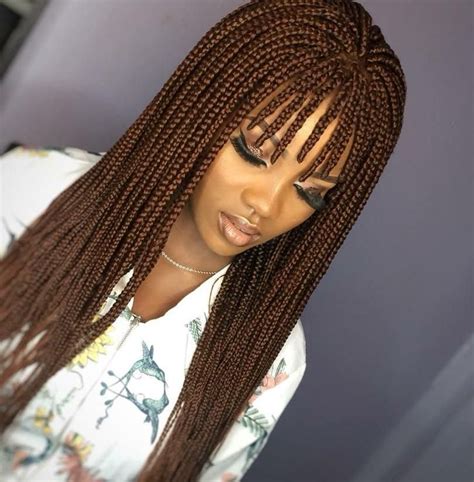 27 Black Braided Hairstyles With Bangs Hairstyle Catalog