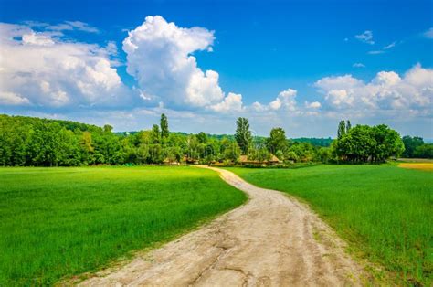 Road In Village Stock Image Image Of Nature Passage 38282575