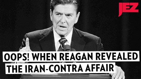 Ronald Reagan Revealed Iran Contra During A Presidential Debate In 1984