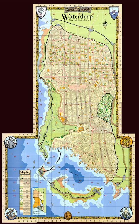 33 Detailed Map Of Waterdeep Maps Database Source