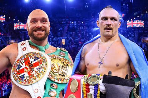 Oleksandr Usyk V Tyson Fury Location Fight And Date Odds Gypsy King Odds On To Win Unification