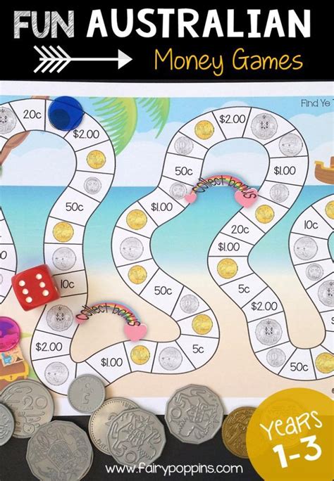 Sometimes math just needs some bright colors and fun animation to make it exciting. Hands-On Australian Money Activities | Money math games, Money activities, Teaching money