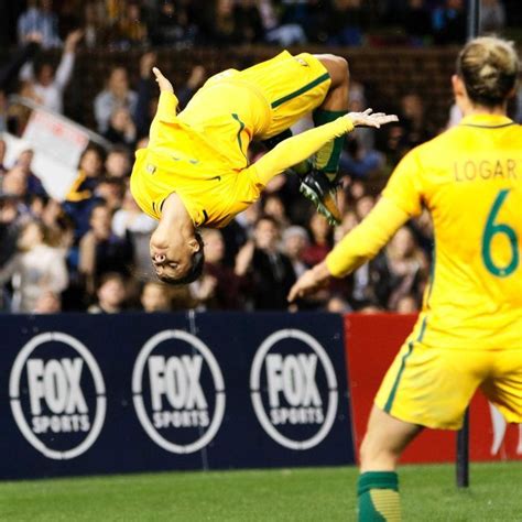 Soccer and gymnastic abilities, sam kerr has both of them. Matildas star Sam Kerr is the Australian football player ...
