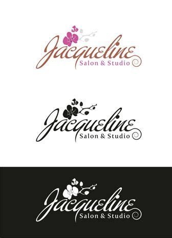 Logo Jacqueline Beauty Salon By Jenya Garstea Via Behance Beauty