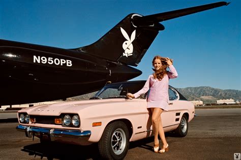 14 Fascinating Vintage Photos Of Playboy Playmates Posing With Classic