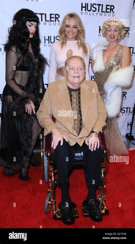 The Grand Opening Of Larry Flynts Hustler Club Featuring Larry