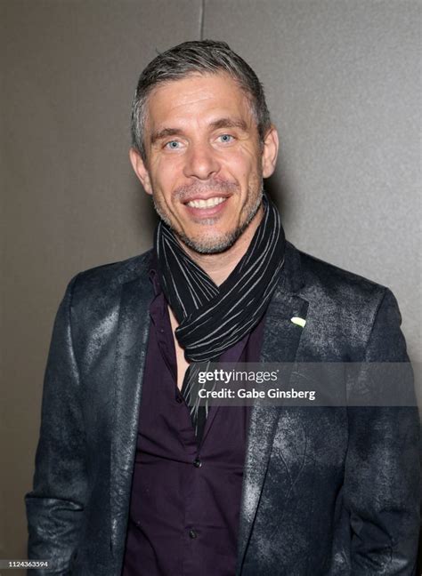 Actordirector Mick Blue Poses At The 2019 Avn Adult Entertainment