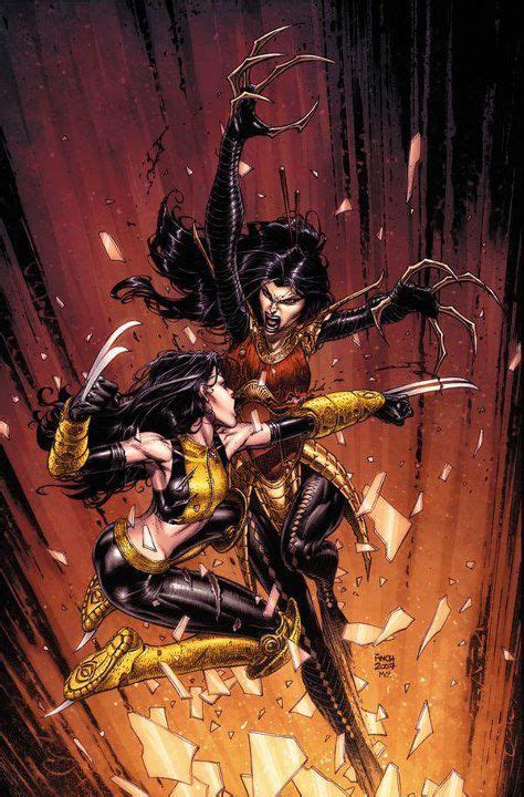 X 23 Vs Lady Deathstrike Comic Book Artists Comic Book Characters