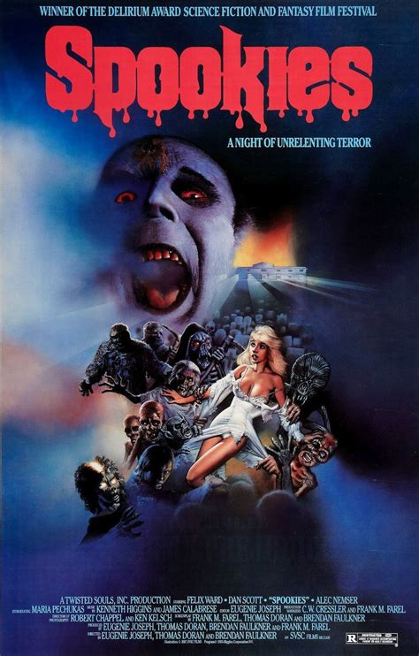 Spookies 1986 1980s Horror Movies Horror Movies Horror Posters