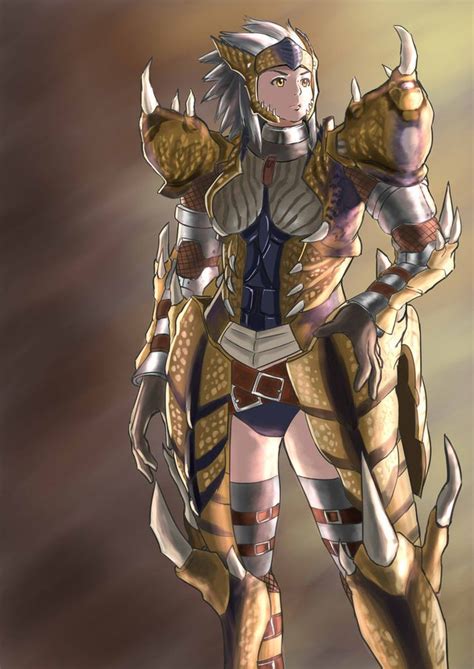 Tigrex Armor Female Set By Es On Deviantart