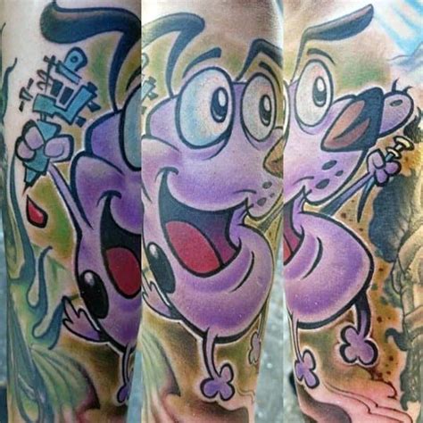 Courage The Cowardly Dog Tattoo Ideas Top 25 ‘courage The Cowardly