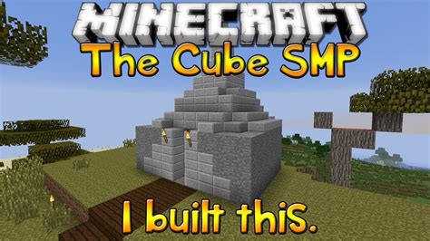 The Cube Smp Episode 13 Mineshaft Building Youtube