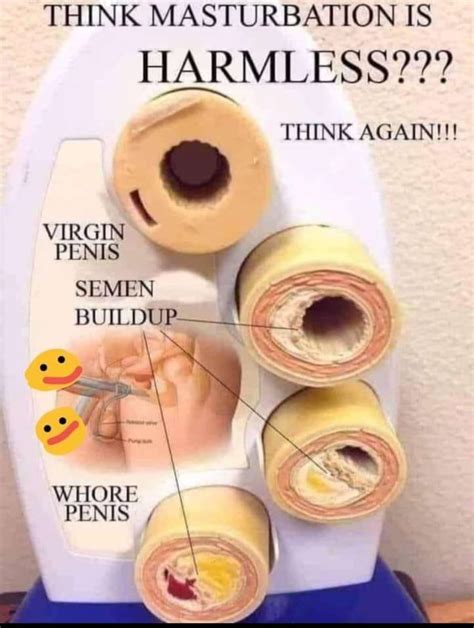 Think Masturbation Is Harmless Virgin Penis Semen Buildup Ss Whore