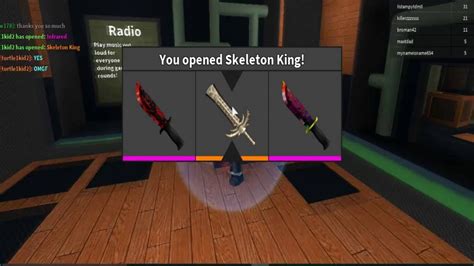 How To Get A Free Skeleton King Knife In Roblox Assassin