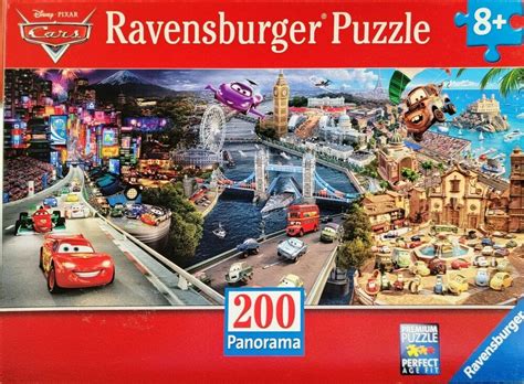 Ravensburger Disney Pixar Cars Worldwide Racing Fun Jigsaw Puzzle 200