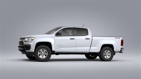New 2021 Summit White Chevrolet Colorado 4wd Work Truck For Sale In