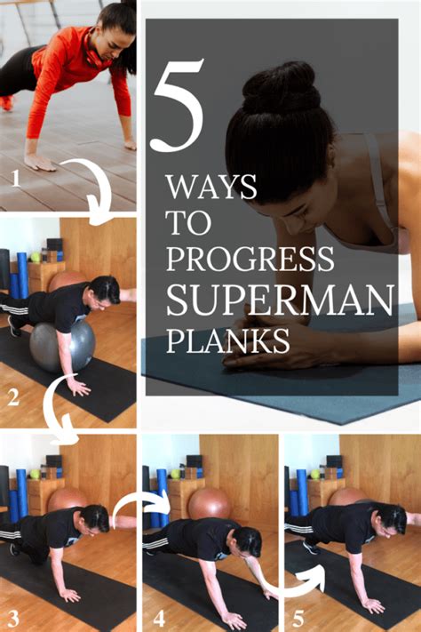 How To Do A Superman Plank Benefits And Muscles Worked