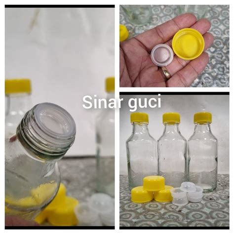 Jual Botol Kaca Beling Bening Bekas 150 Ml Lengkap Dengan Tutup Dalam