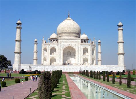 Maravillas Del Mundo El Taj Mahal En Agra