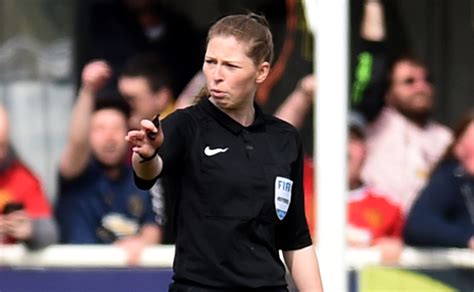 Abigail Byrne To Referee Womens Fa Cup Final