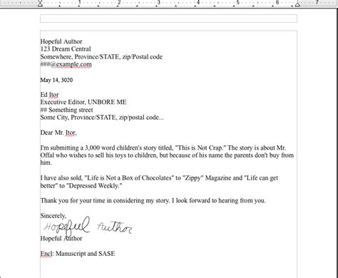 So a brief, hurriedly written cover letter with just the basic information—title of the paper, journal name, and contact details of the corresponding author—adds little value to the submission. Writing A Cover Letter Journal Submission | Covering ...