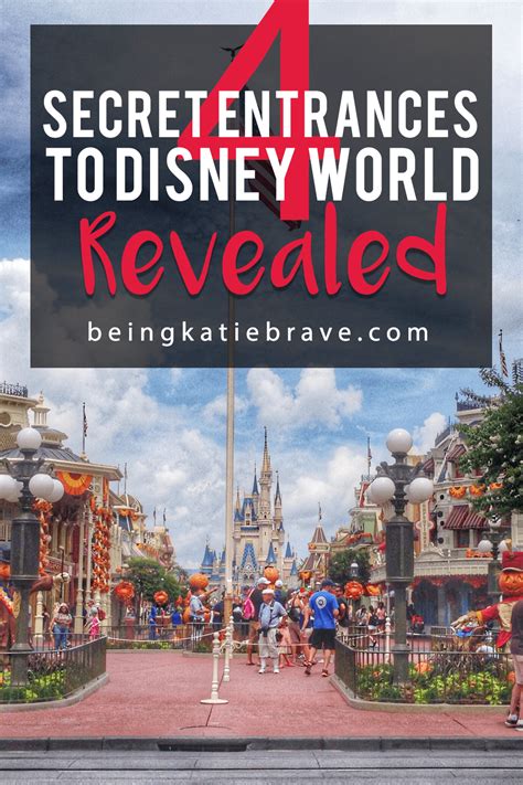 4 Secret Entrances To Disney World Revealed Disney World Tips