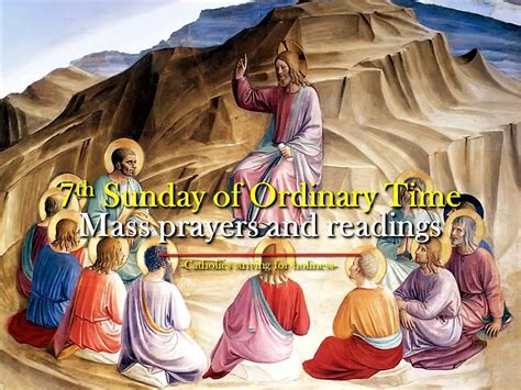 7th Sunday In Ordinary Time Year C Archives Catholics Striving For
