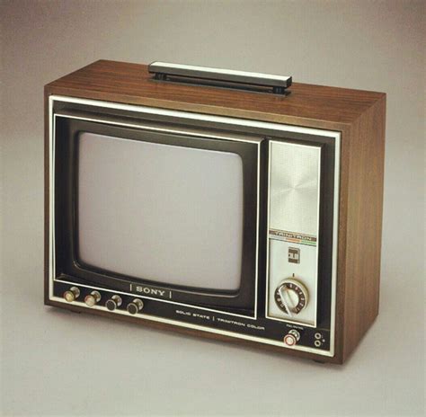 Sony Tv 1970s Vintage Tv Tv Vintage Radio