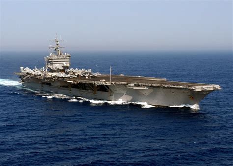 How Americas First Nuclear Powered Aircraft Carrier Revolutionized The