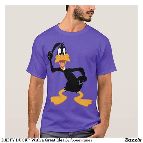Daffy Duck With A Great Idea T Shirt T Shirt Picture