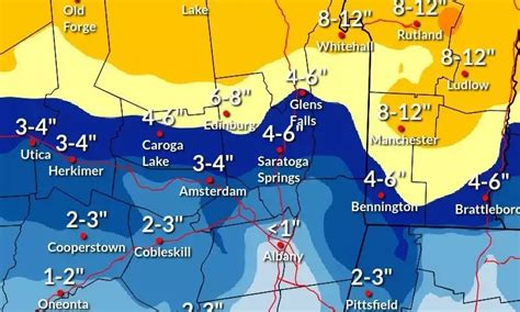 Winter Storm With Snow Set For Capital Region Wednesday To
