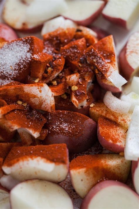 Smoked Paprika Red Potatoes And Egg Bake Naturally Ella Recipe