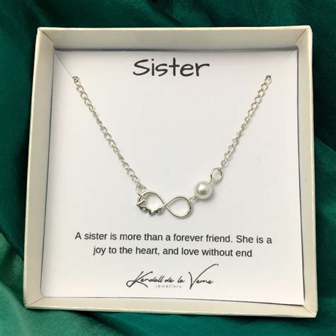 Sister Necklace Sister Birthday T Special Sister T Etsy