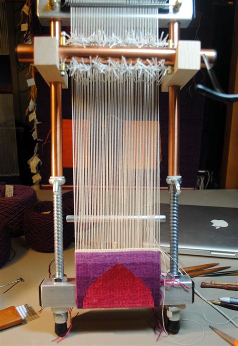 The freja comes with a built in tension adjustment and legs to hold the frame at a slight angle on a table top. Tapestry looms: Matching loom choice to what you want to ...