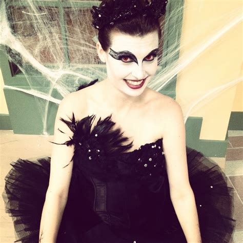 black swan halloween costume found my costume different dress though cool halloween costumes