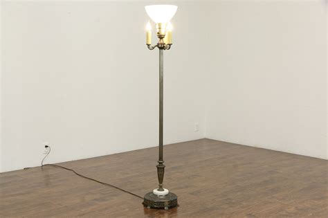 Find lamps with everything from handmade shades to adjustable arms and more, in lots of styles. Vintage 1930's Floor Lamp, Four Bulbs, Milk Glass Bowl ...