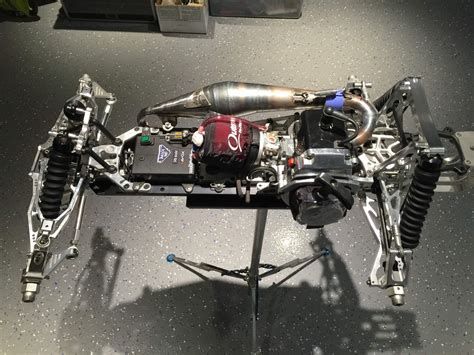 Comes standard with front & rear disc brakes, 11 inch knobby pneumatic dirt tires, front & rear shock an. Pin on HPI 5B/5T
